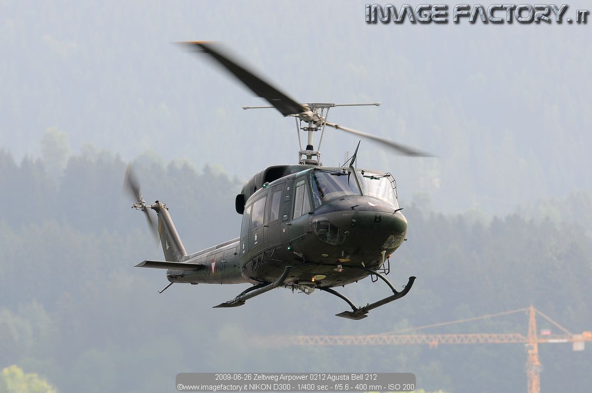2009-06-26 Zeltweg Airpower 0212 Agusta Bell 212